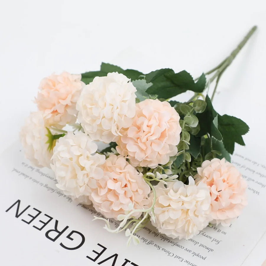 Decorative artificial flower bouquet for home and events - vue 25 sur 25