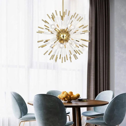 Luxury dandelion chandelier decorative lighting in stock - vue 4 sur 12