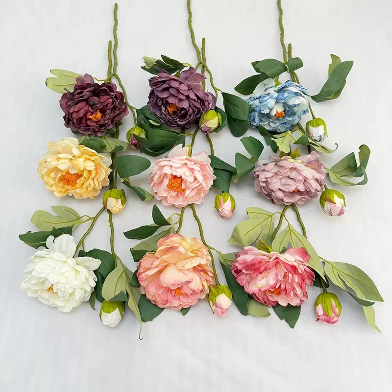 Artificial silk flowers for party decoration