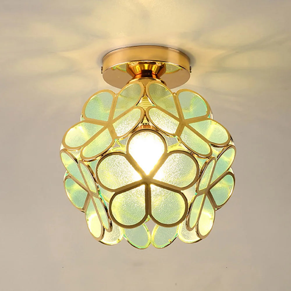 Modern acrylic LED ceiling light for bright interiors