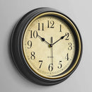 Nordic retro silent wall clock for stylish interior