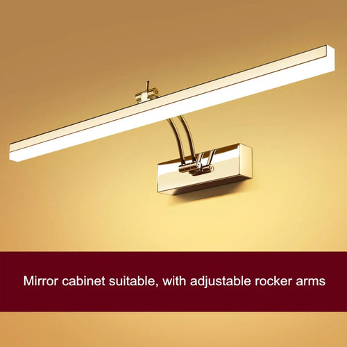 Modern minimalist stainless steel LED table lamp
