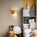 Luxury princess crystal wall lamp pendant bedside light