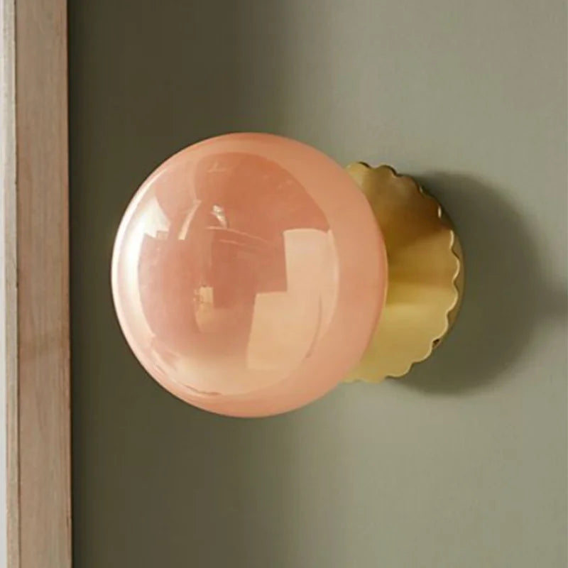 Luxury postmodern wall light with LED lighting