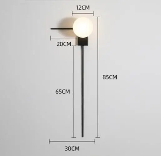 Modern adjustable glass chandelier for artistic decor