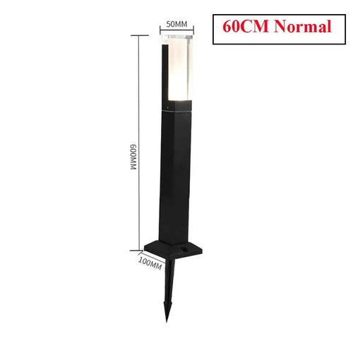 Outdoor LED lamp with motion sensor and aluminium stake - vue 15 sur 16