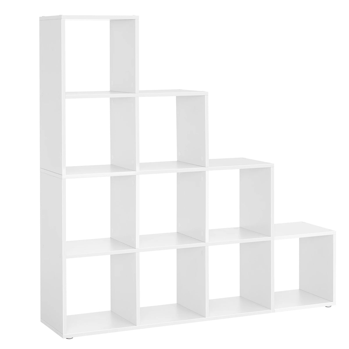 VASAGLE 10-Cube Bookcase, Bookshelf with Open Compartments, Storage Organizer for Decorations, Photos, Plants - vue 6 sur 8