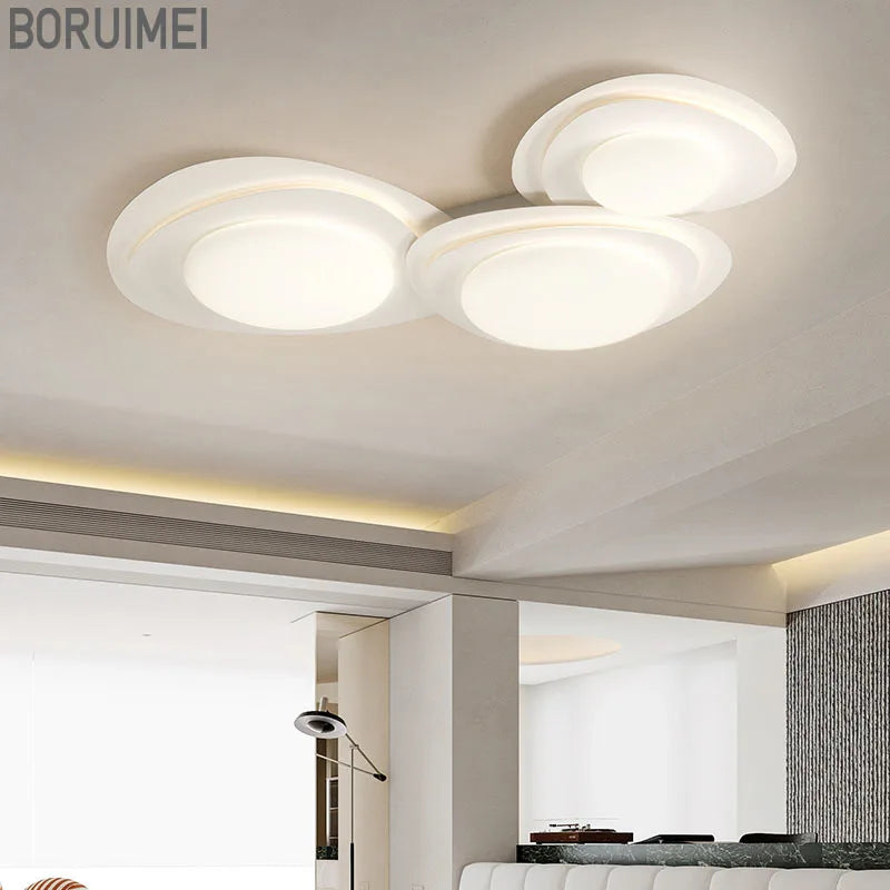 Smart and bright LED ceiling light for modern interiors