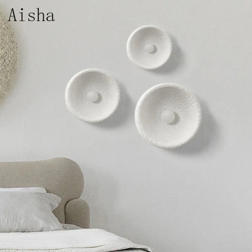 Japanese retro resin wall lamp for interior decoration - vue 3 sur 9