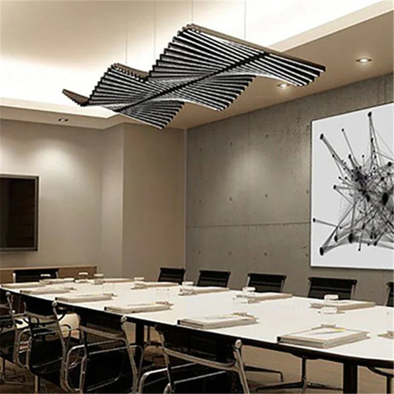 Modern Nordic style LED pendant ceiling light indoor decorative lighting - vue 4 sur 14