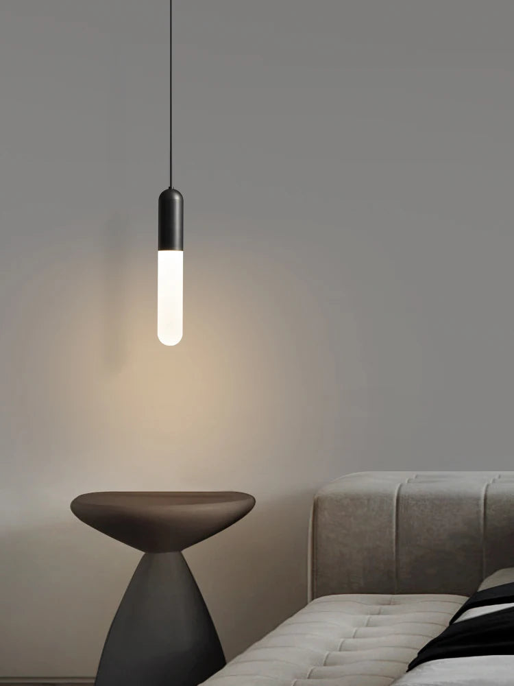 Minimalist creative copper chandelier for Nordic decor