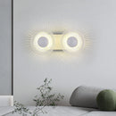 Italian horn design iron LED wall light for interior decoration