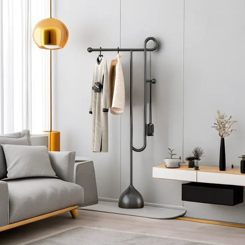 modern and creative metal coat racks for stylish storage - vue 10 sur 9