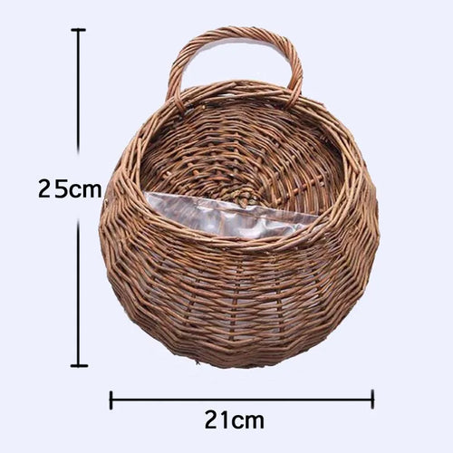 Hanging artificial rattan plants for indoor and outdoor decoration - vue 8 sur 29