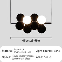 Abstracta – LED bubble chandelier