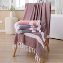 serviette de plage turque coton motifs ethniques polyvalente