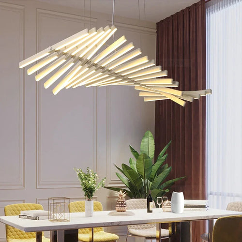 Modern Nordic style LED pendant ceiling light indoor decorative lighting - vue 4 sur 14