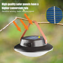 Rechargeable solar LED camping lamp 3 modes waterproof portable