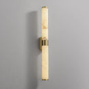 Marble and copper wall light for decorative indoor lighting