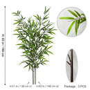 Artificial bamboo leaves for event and party decoration