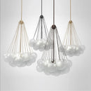 Nordic glass pendant light for luxury interior decor
