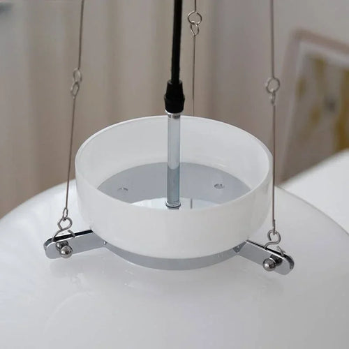 Nordic glass chandelier for modern interior decor - vue 6 sur 7