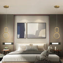 Modern LED pendant light for decorative indoor lighting