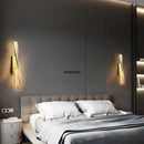 Creative and Personalized Long Crystal Light,Walkway Bedroom TV Background Wall Lamp Luxury Simple LED Suspension Lamps