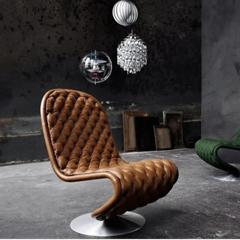 Modern Danish design globe pendant light in PVC - vue 4 sur 9