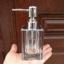 glass bottle for disinfectant and soap dispenser