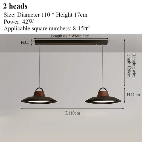 Modern nordic creative chandelier for interior decoration with LED lights - vue 13 sur 16