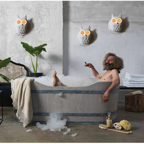 Nordic postmodern resin owl wall light - vue 7 sur 8