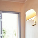 Modern titanic wall light by fluke