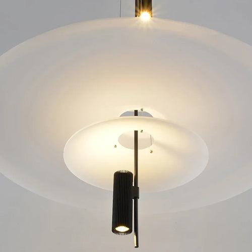 Sandyha modern flying saucer style LED chandelier for interior decoration - vue 7 sur 15