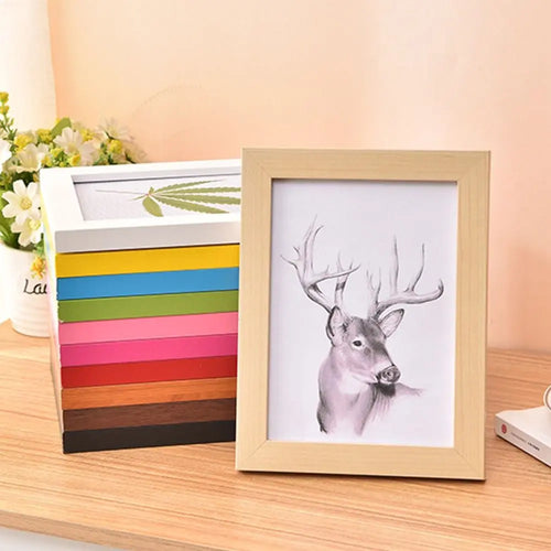 Handcrafted colourful photo frame for DIY display and home decor - vue 2 sur 16