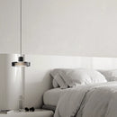 Modern stainless steel and glass designer pendant light