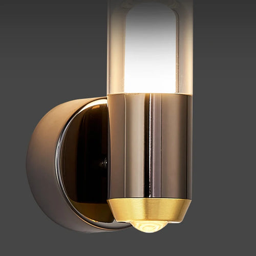 Transparent acrylic modern wall light for interiors - vue 6 sur 6