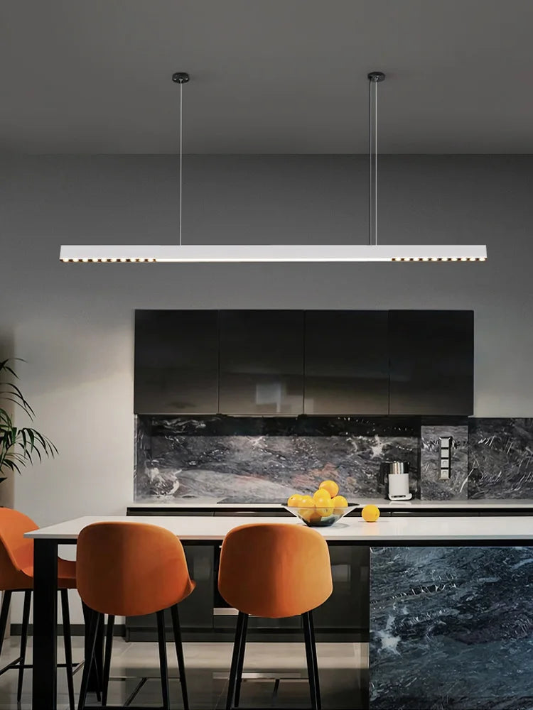 Modern minimalist chandelier for kitchen and office - vue 4 sur 10