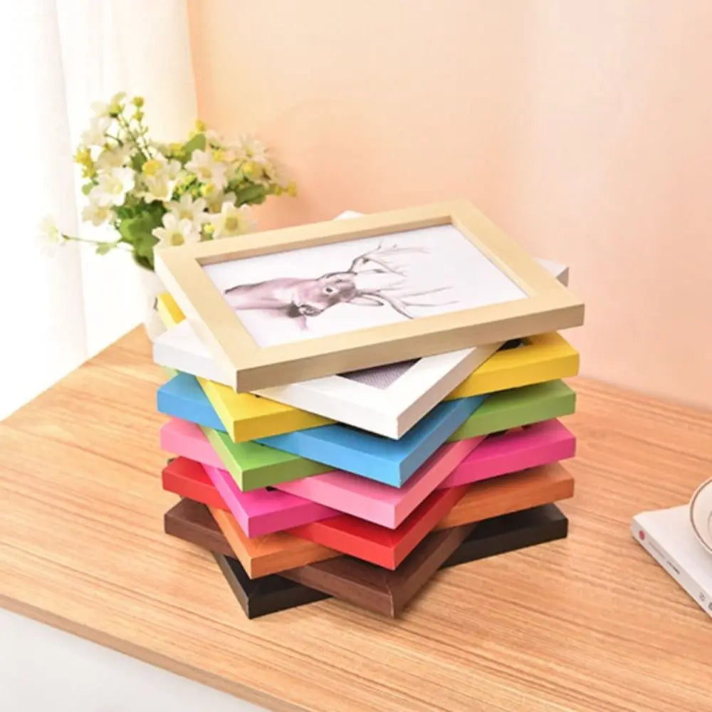 Handcrafted colourful photo frame for DIY display and home decor - vue 3 sur 16