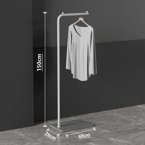 lightweight and modern Nordic clothes rack for stylish storage - vue 16 sur 41