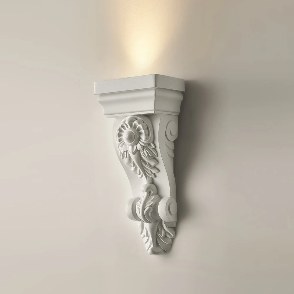 Vintage wall light with French mouldings - vue 2 sur 9