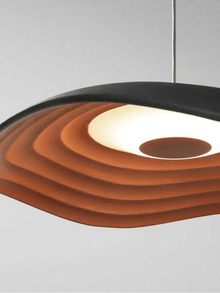 Designer lotus leaf chandelier for bar and restaurant - vue 6 sur 7