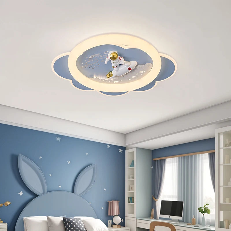 Creative LED children's ceiling light with eye protection