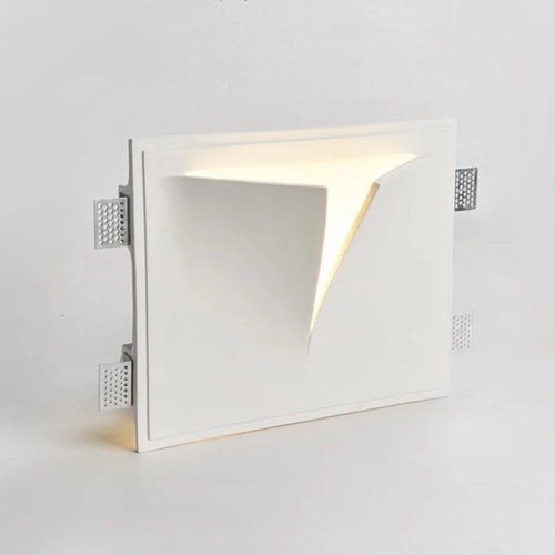 Creative gypsum LED wall light for hotel and hallway - vue 5 sur 6