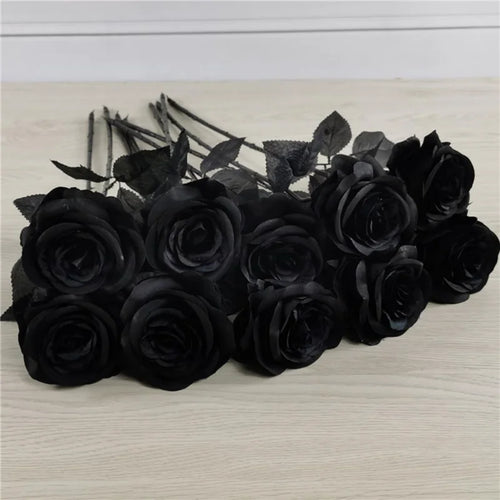 Set of 5 artificial flower bouquets for festive and home decoration - vue 2 sur 18