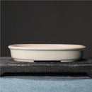 round sand flower pot for retro bonsai and succulents