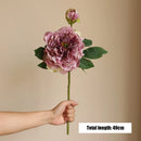 Silk artificial peony bouquet for weddings and home decor