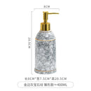 ceramic soap dispenser for shower gel and disinfectant