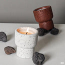 Nordic cement aromatherapy candle for home decor