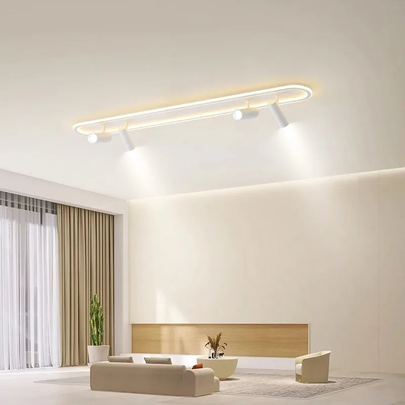 Modern minimalist indoor LED spotlight for chandelier